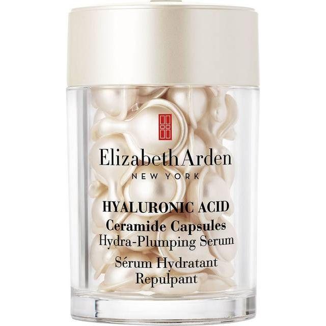 Elizabeth Arden Ceramide Hyaluronic Acid Capsules Intense Hydration & Plumping Serum for Dewy, Youthful Skin
