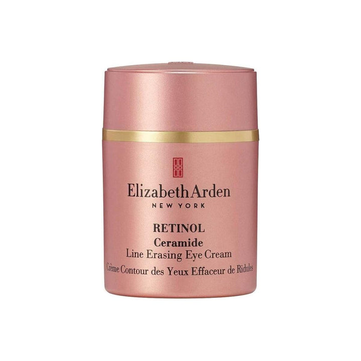 Elizabeth Arden Retinol Ceramide Line Erasing Eye Cream - 15ml | Smooth, Brighten & De-Puff for Youthful Eyes