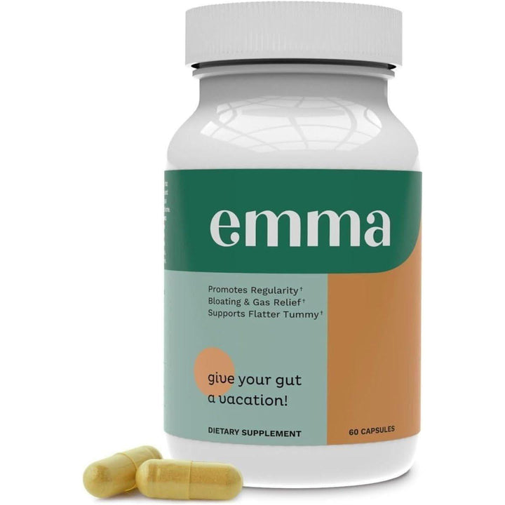 Emma Daily Digestive Supplement 60 Capsules | Gut Health & Bloating Relief