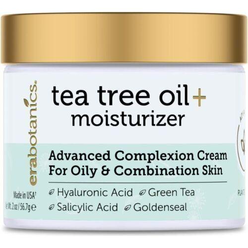 Erabotanics Tea Tree Oil Moisturiser 60ml | Natural Acne Treatment for Clearer, Balanced Skin