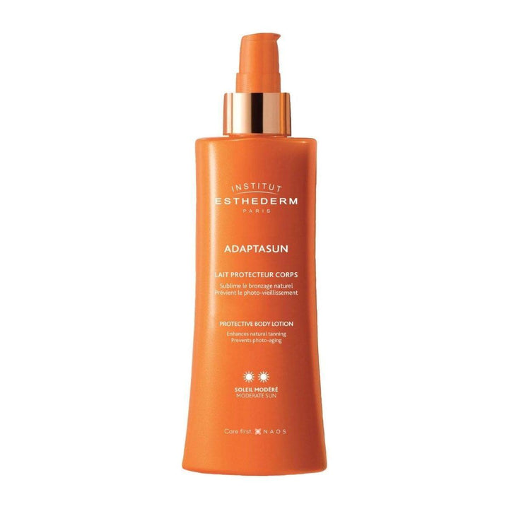 Institut Esthederm Adaptasun Body Lotion High Sun Protection 200ml | Enhances Natural Tanning & Prevents Photo-Ageing Esthederm