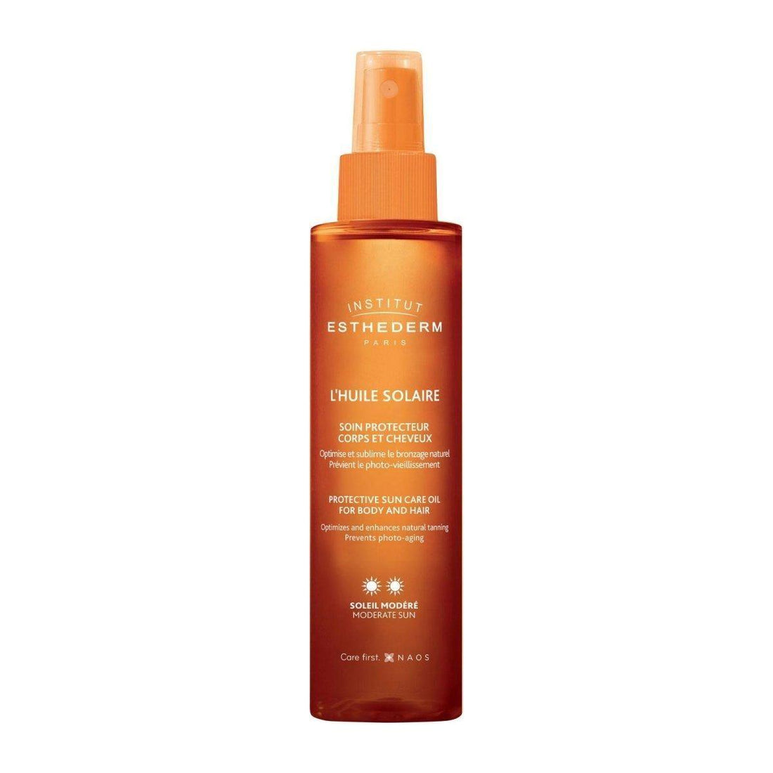 Institut Esthederm Adaptasun Face and Body Tan Booster Spray 150ml | Prepare Skin for a Faster, Deeper Tan Esthederm