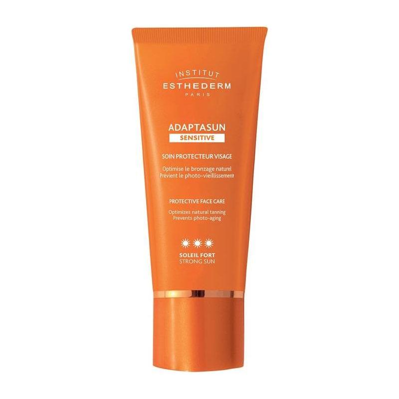 Institut Esthederm Adaptasun Sensitive Skin Face Sun Protection 50ml | Protect & Intensify Tan for Sensitive Skin Esthederm