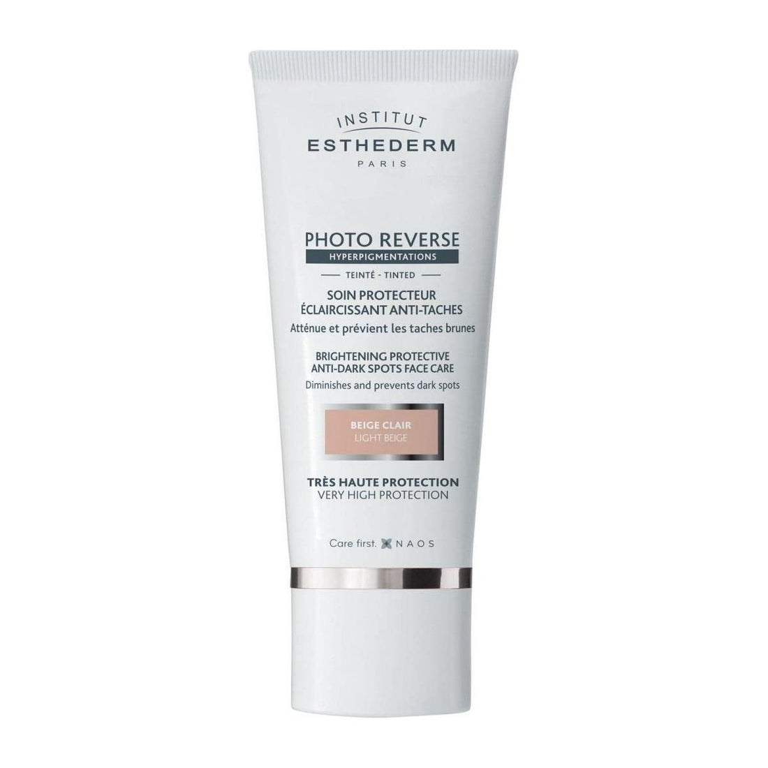 Institut Esthederm Brightening Face Sun Protection SPF 50+ Tinted 50ml | Maximum Sun Protection & Hyperpigmentation Prevention