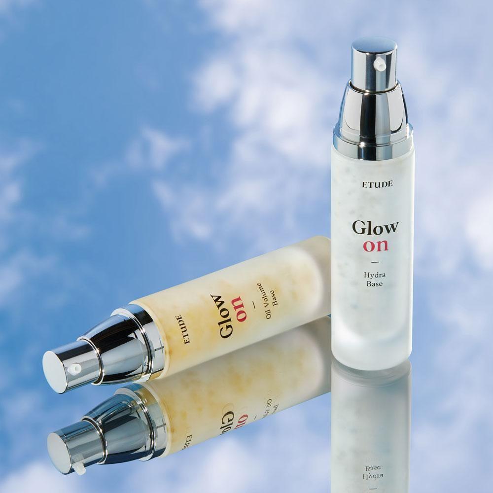 ETUDE Glow On Base Oil Volume 30ml| Radiant, Hydrated Glow Primer for Dewy Skin