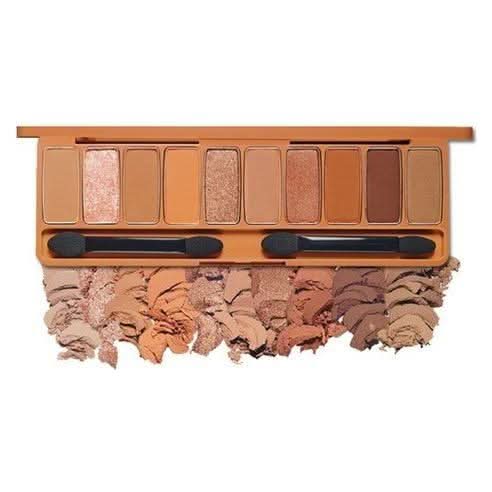 ETUDE Play Color Eyes Palette - 10 Shades (#Leather Shop) | Chic & Luxurious Tones
