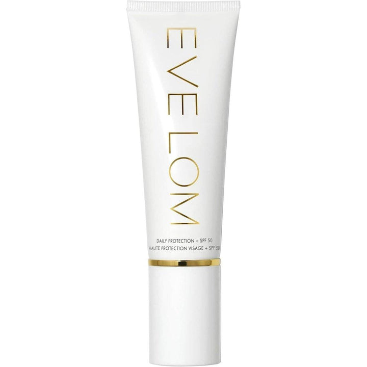 EVE LOM Daily Protection SPF 50 Facial Sunscreen 50ml | Lightweight Broad-Spectrum UV Defense for Sensitive Skin  Effortless Daily Defense for Sensitive Skin with Broad-Spectrum SPF 50 Protection