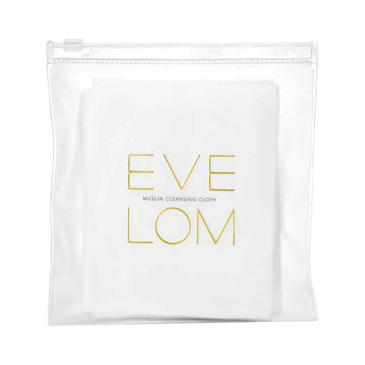 EVE LOM Muslin Cloths 3 Ct | Gentle Exfoliation & Deep Cleansing  Elevate your cleansing routine with the EVE LOM Muslin Cloths, made from 100% pure cotton for a luxurious, gentle exfoliation experience.