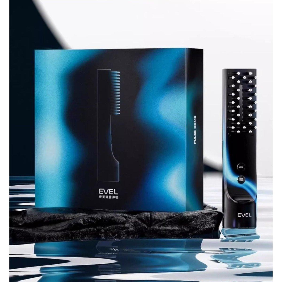 EVEL Micro-Current Pulse Comb Beauty Device | Scalp-Lifting Technology for Hair & Facial Rejuvenation