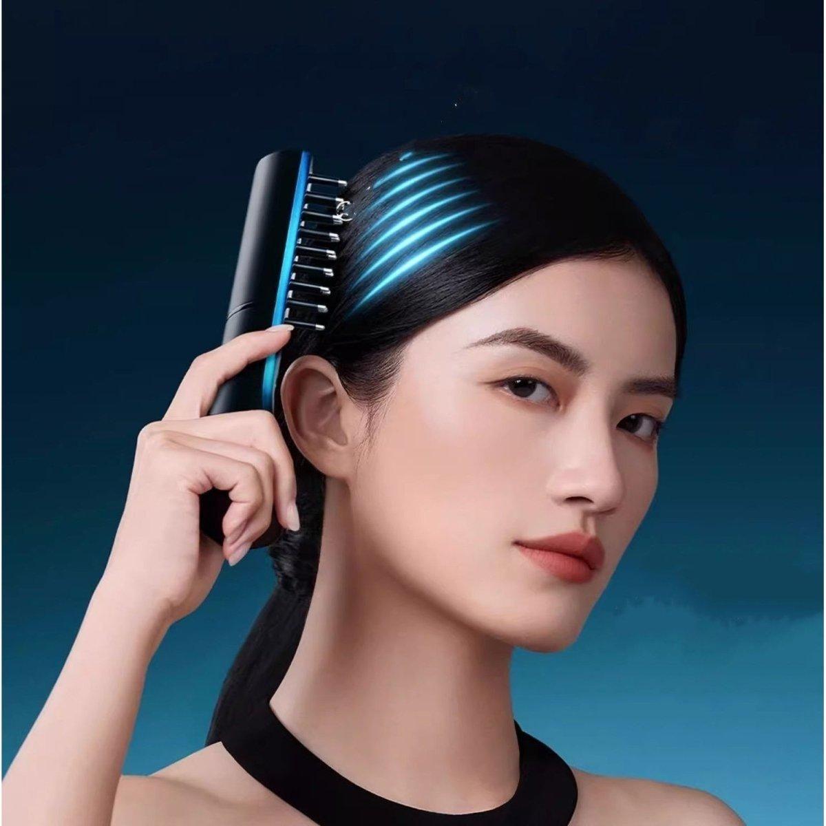 EVEL Micro-Current Pulse Comb Beauty Device | Scalp-Lifting Technology for Hair & Facial Rejuvenation
