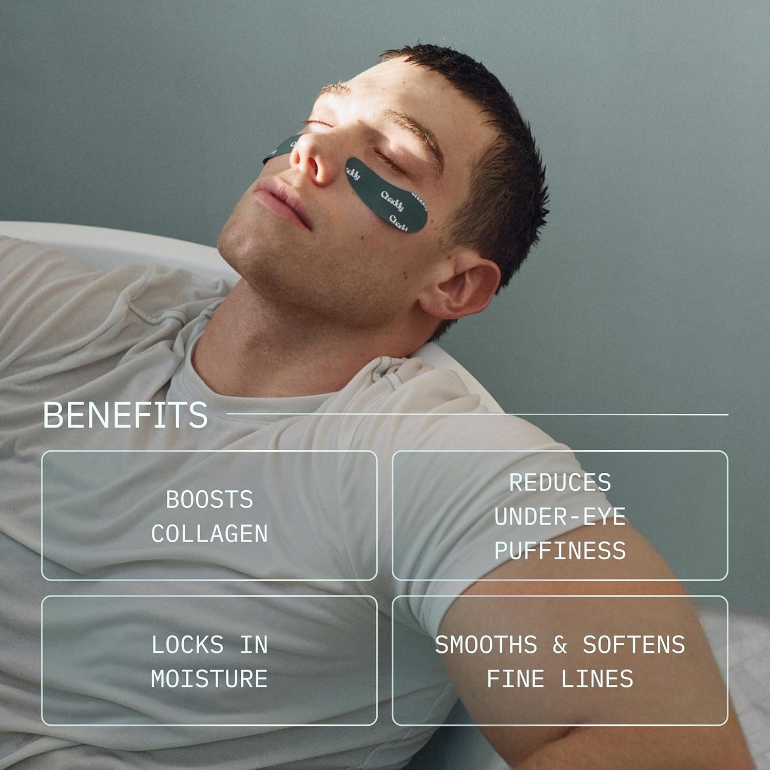 Chaddy Silky Eye Serum + Reusable Eye Mask Combo Pack | Depuff, Brighten & Hydrate Tired Eyes