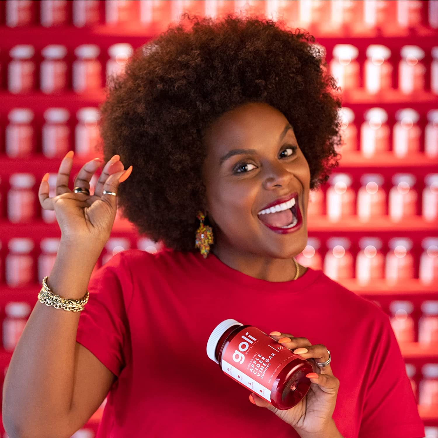 Goli Apple Cider Vinegar Gummies 60 Gummies | Digestive Health & Energy Support with Vitamin B12