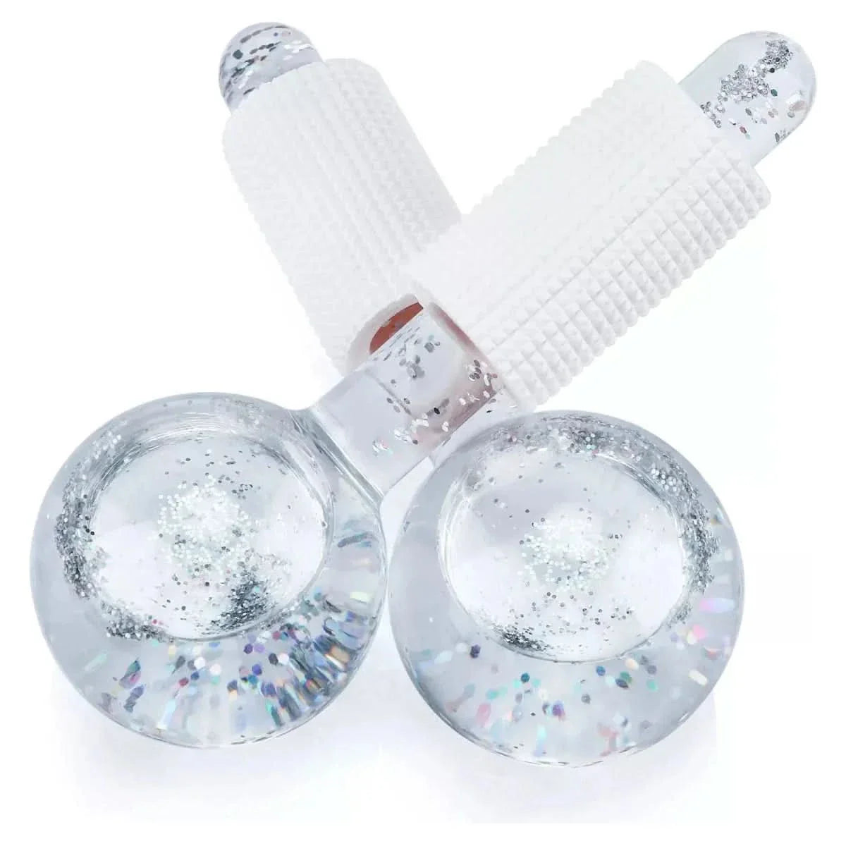 Facial Cooling Globes | Crystal Roller Balls for Soothing Face & Eye Massage