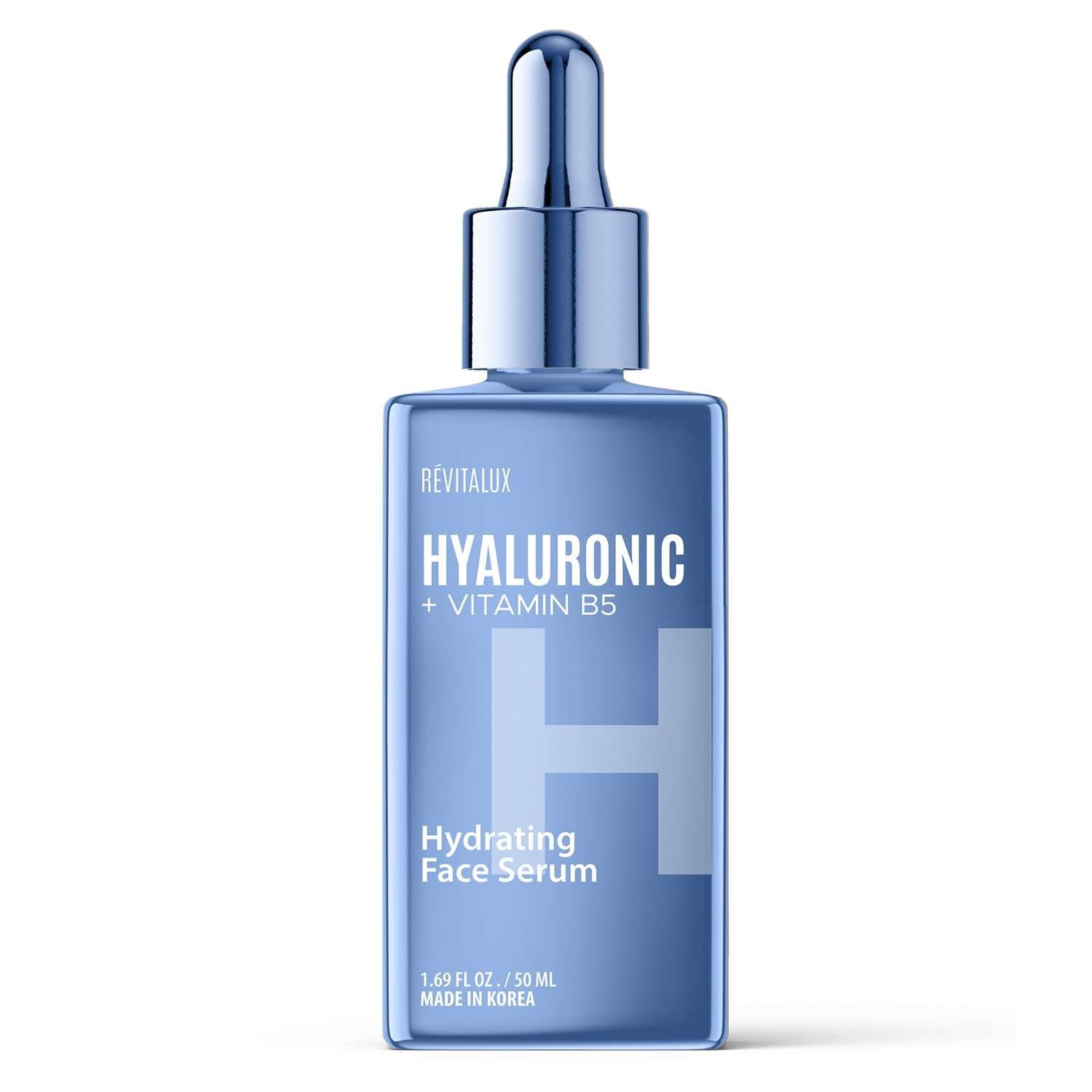 RevitaLux Hyaluronic Acid + Vitamin B5 Hydrating Face Serum 50 ml | Deep Hydration & Skin Smoothing Formula