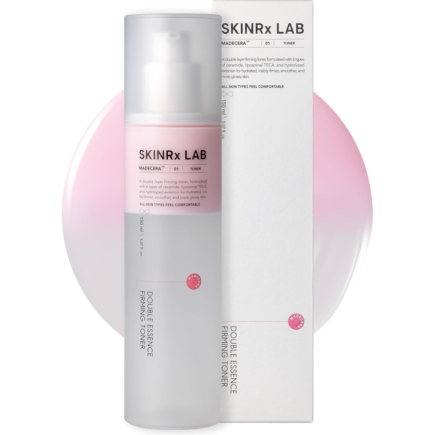 BEISIKS SKINRxLAB MadeCera Double Essence Firming Toner 150ml | Dual-Layer Hydration & Elasticity Boost