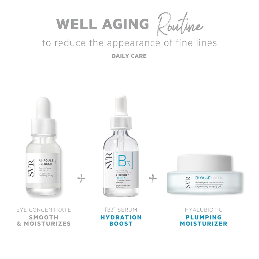 SVR [B3] Ampoule Hydra 30ml | 5% Niacinamide + 3 Hyaluronic Acids for Intense Hydration & Skin Barrier Repair