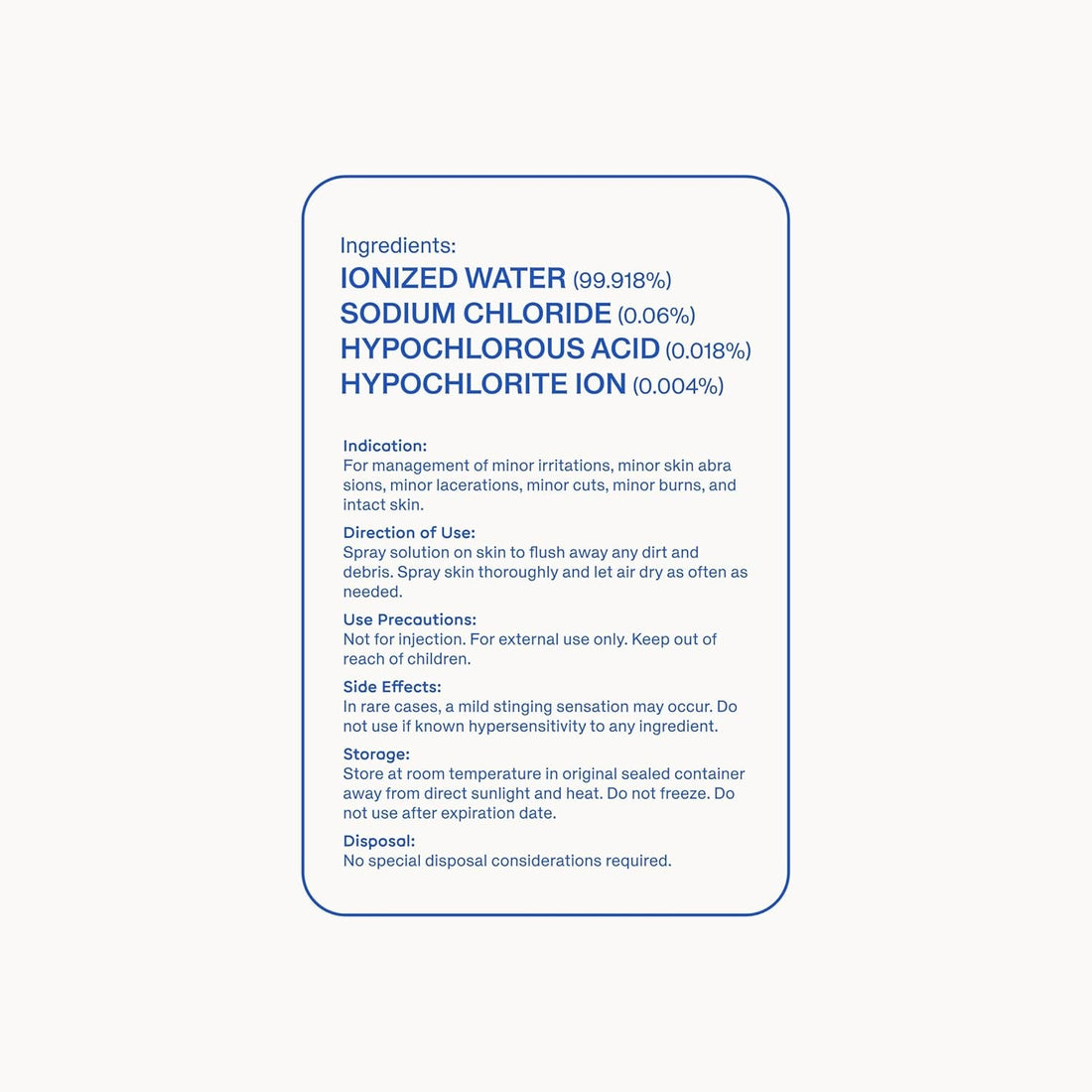 Magic Molecule Antimicrobial Skin Cleanser  62 ml (Pack of 3) | Gentle HOCl Formula for Face, Body & Tattoo Aftercare
