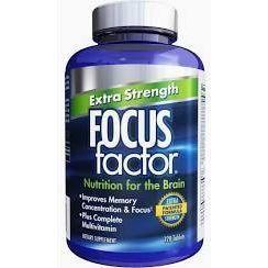Focus Factor Nutrition for the Brain 120 Tablets | Advanced Brain Support & Multivitamin Formula
