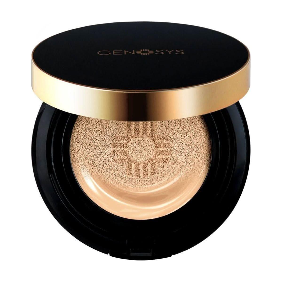 GENOSYS Blemish Balm Cushion SPF50 Ivory | Hydrating K-Beauty BB Cushion with Peptides