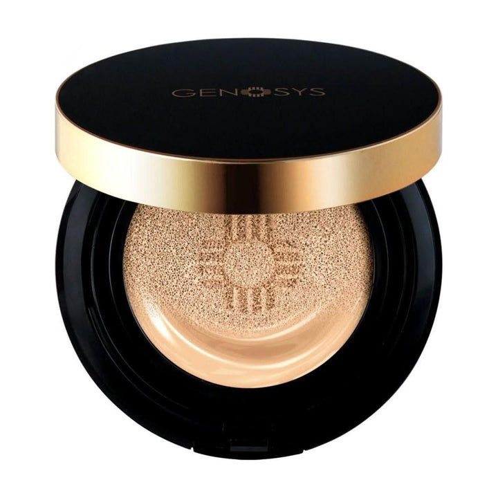 GENOSYS Blemish Balm Cushion SPF50 Ivory | Hydrating K-Beauty BB Cushion with Peptides