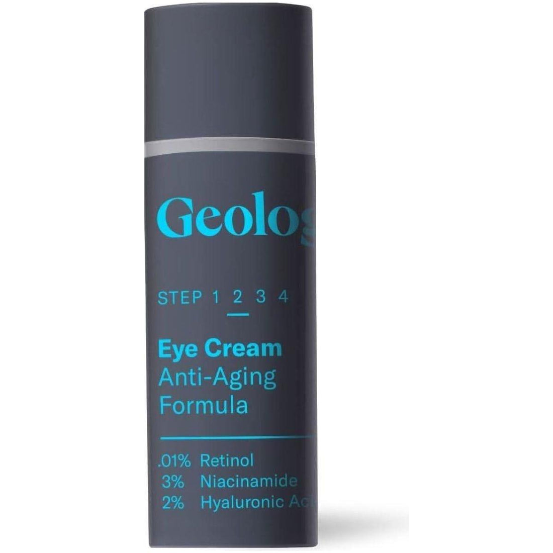 Geologie Men's Retinol Eye Cream 10ml | Reduce Dark Circles, Puffiness & Wrinkles