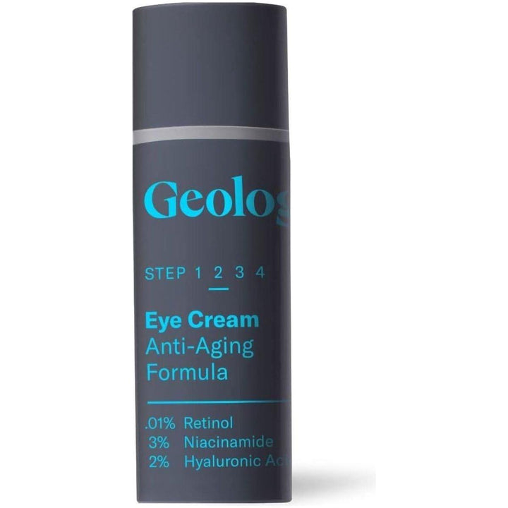 Geologie Men's Retinol Eye Cream 10ml | Reduce Dark Circles, Puffiness & Wrinkles