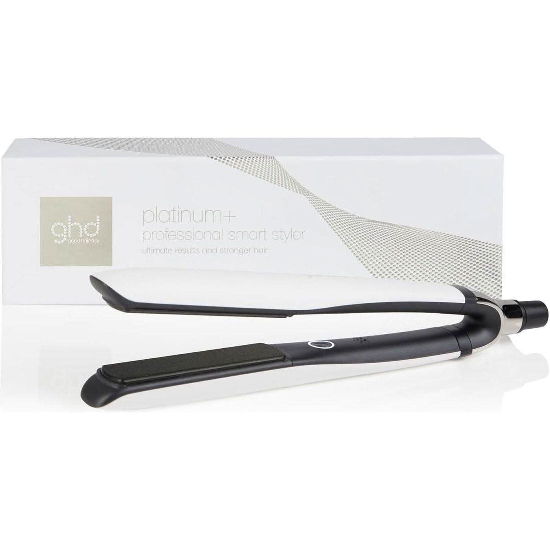 ghd Platinum+ Styler in White | Ultra-Zone Smart Technology The World’s Smartest Styler For 70% Stronger, 20% Shinier Hair