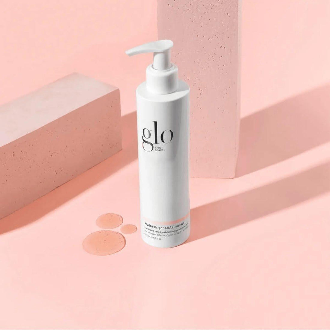 Glo Skin Beauty Hydra-Bright AHA Cleanser 200ml | Hydrating, Brightening & Gentle Exfoliation