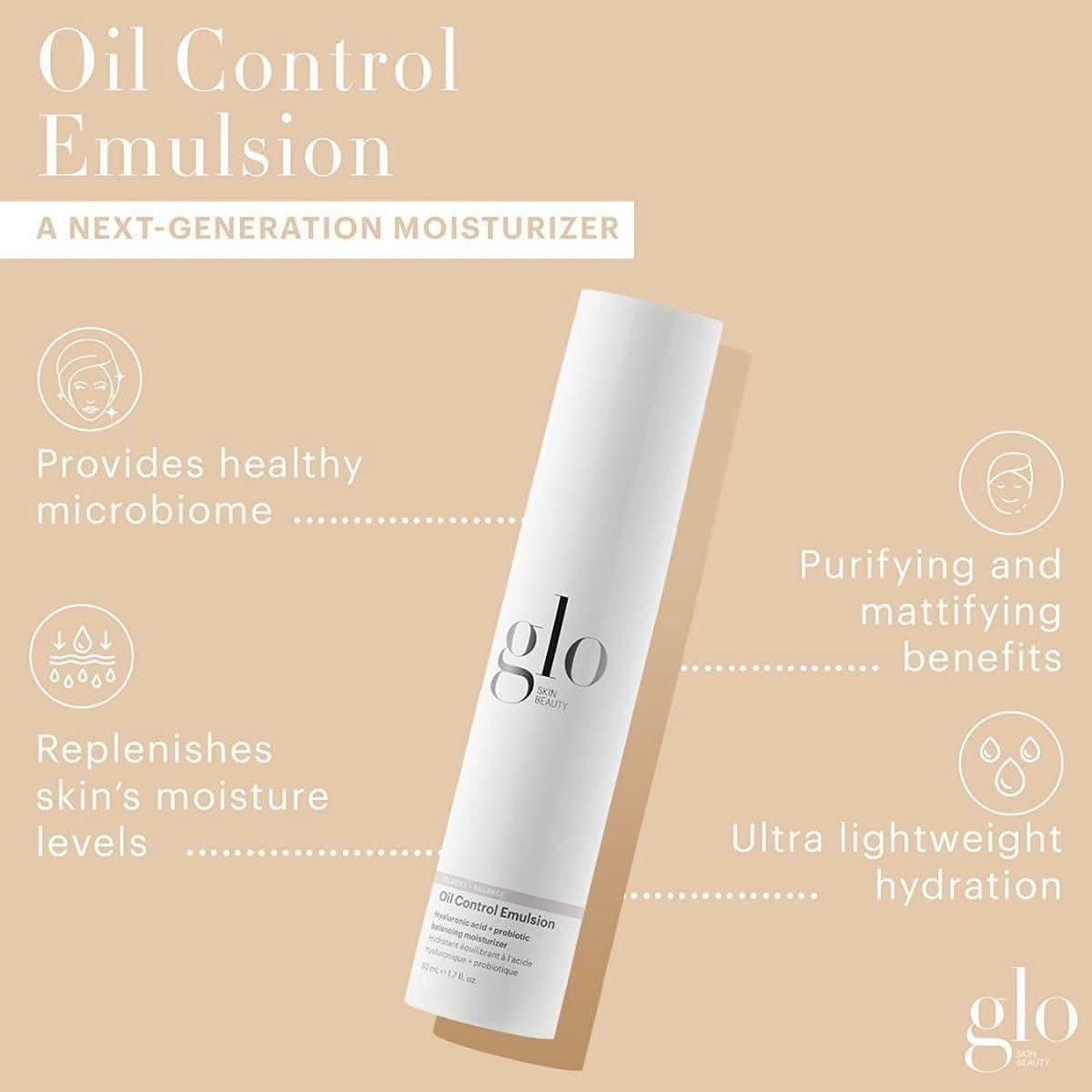 Glo Skin Beauty | Oil Control Emulsion Matte Finish & Hydration for Oily Skin