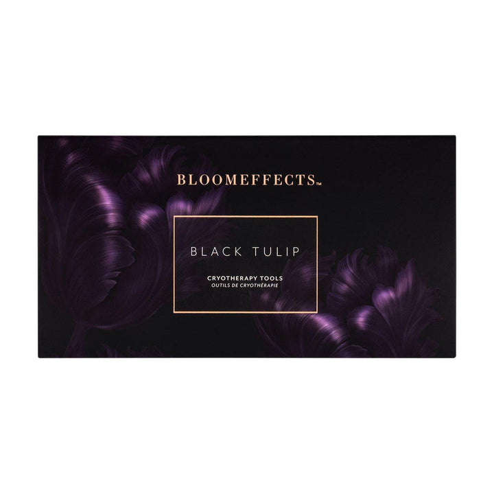 Bloomeffects Black Tulip Cryotherapy Tools | Skin-Toning Stainless-Steel Beauty Tools