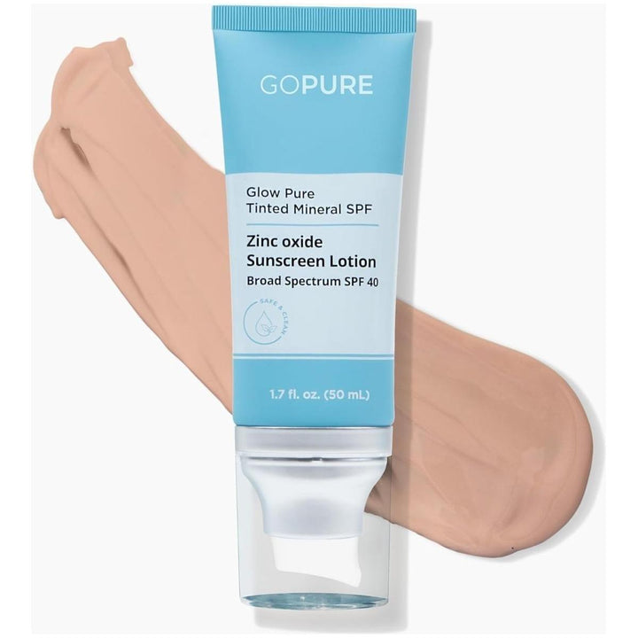 Glow Pure Tinted Mineral SPF 40 PA+++ - 50ml | All-in-One Moisturizer & Sun Protection