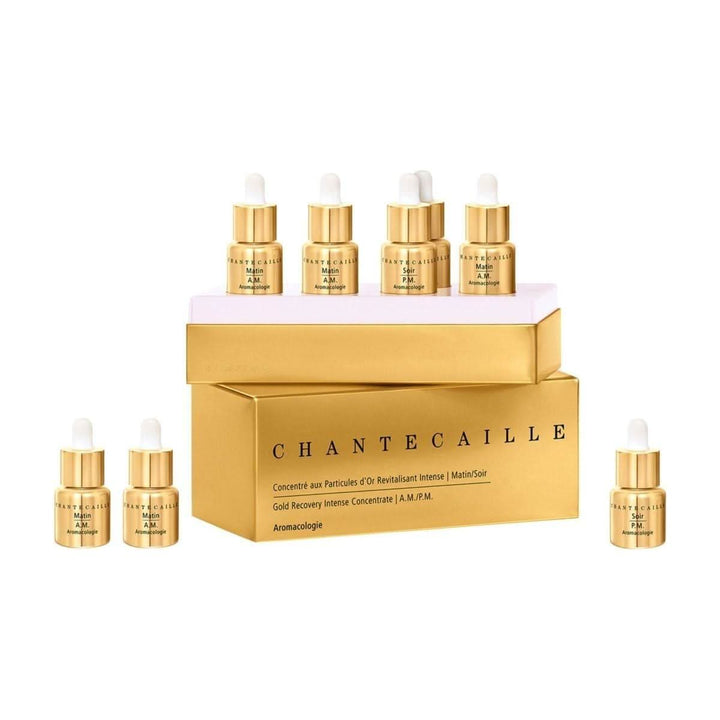 Chantecaille Gold Recovery Intense Concentrate A.M./P.M. | 24K Gold-Infused Day & Night Serum Duo