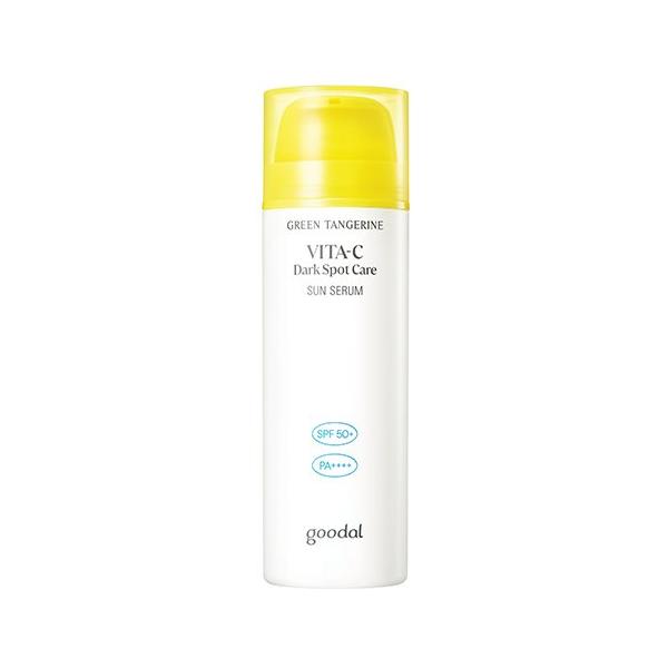 goodal Green Tangerine Vita-C Dark Spot Care Sun Serum SPF50+ PA++++ 50ml | Your 2-in-1 Shield & Brightening Hero!