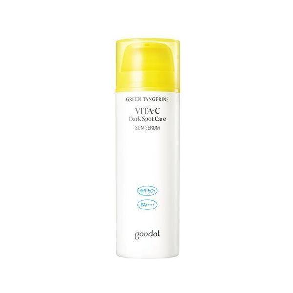 goodal Green Tangerine Vita-C Dark Spot Care Sun Serum SPF50+ PA++++ 50ml | Your 2-in-1 Shield & Brightening Hero!