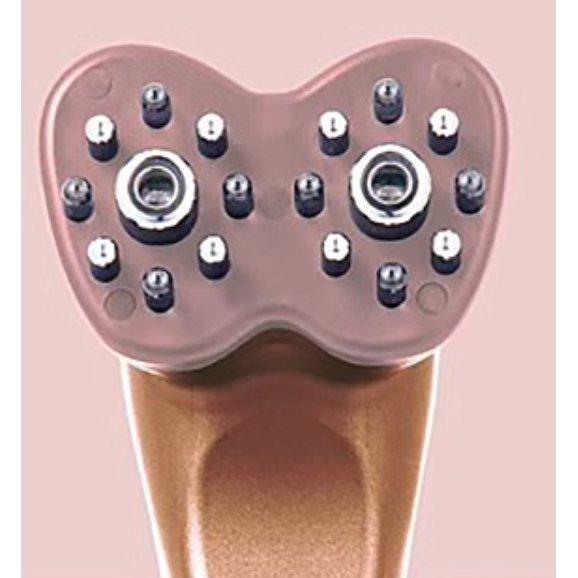 GRAZIA DIREIA Zeru EMS Face & Scalp Device | Ionic Cleansing, LED Light Therapy & EMS Lifting in One Smart Tool