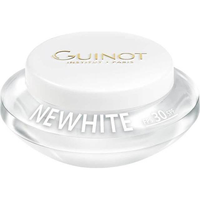 Guinot Newhite Crème Nuit Éclaircissante – 50ml | Overnight Brightening & Nourishing Treatment for Dry Skin