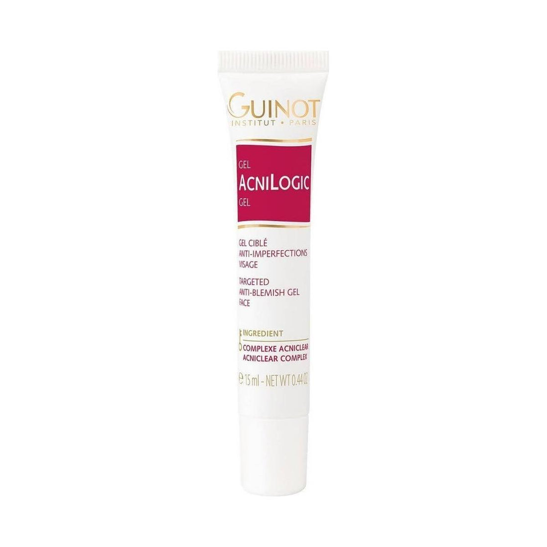 Guinot Purifying AcniLogic Gel – 15ml | Targeted Acne Treatment for a Clearer, Matte Complexion