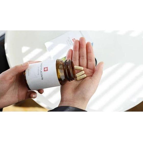 H-MEDIZIN Cell Renewal Mitochondrial Nutrients - 60 Capsules | Swiss Medical-Grade Sheep Placenta for Anti-Aging & Cell Regeneration