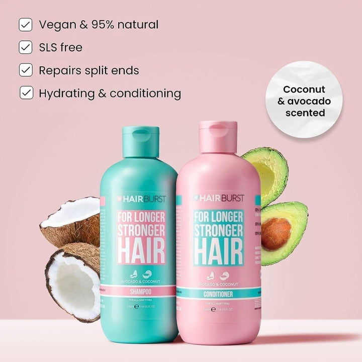 Hair Burst Shampoo and Conditioner Set - 350ml x 2