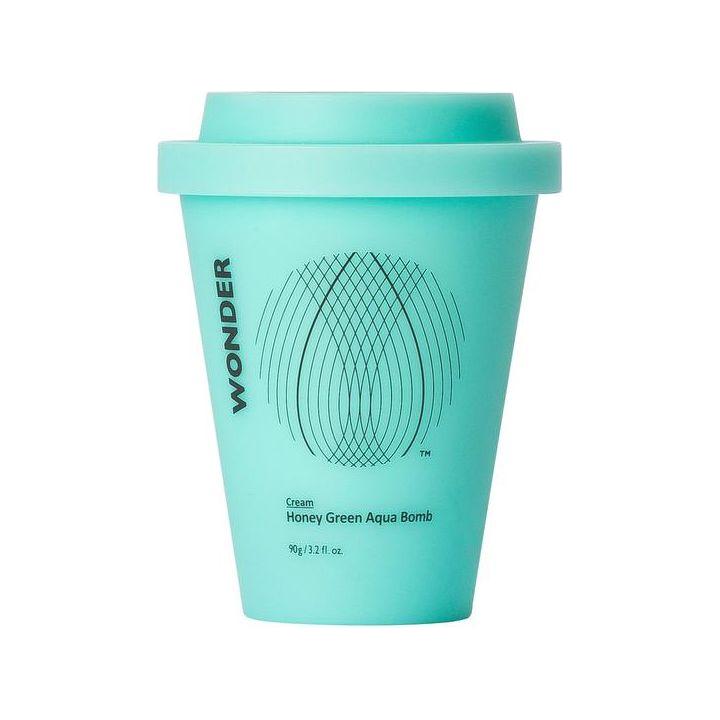 Haruharu Wonder Honey Green Aqua Bomb Cream 90g | The Quenching Gel That Locks In The Glow!