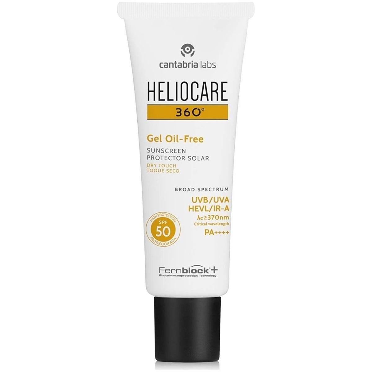 Heliocare 360° Gel Oil-Free SPF50 The Ultimate Invisible Shield for Shine-Free Skin! Maximum Protection, Zero Shine - Your Perfect Sunscreen for Sensitive & Blemish-Prone Skin!