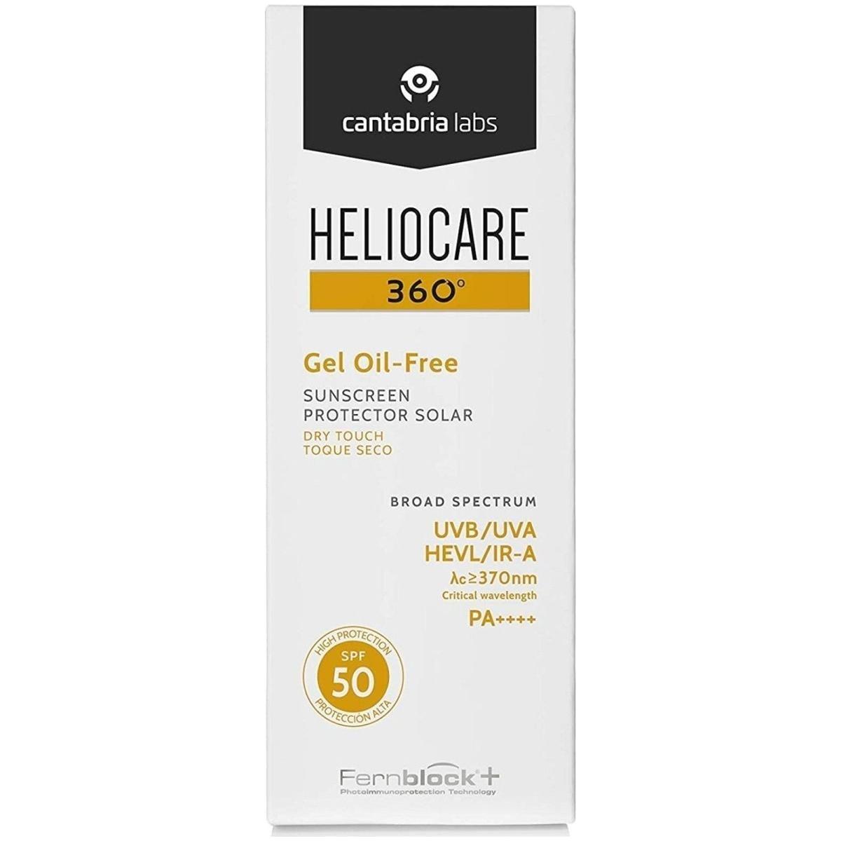 Heliocare 360° Gel Oil-Free SPF50 The Ultimate Invisible Shield for Shine-Free Skin! Maximum Protection, Zero Shine - Your Perfect Sunscreen for Sensitive & Blemish-Prone Skin!