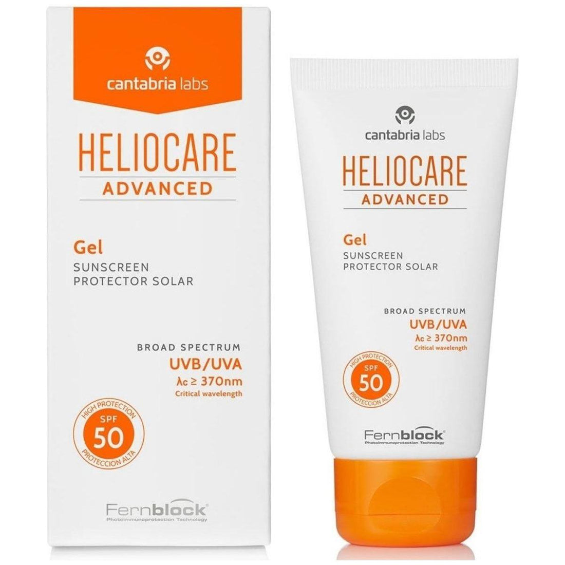 Heliocare Advanced Gel SPF50 | Lightweight Invisible Sun Protection