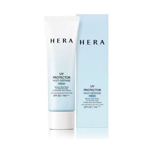 HERA UV Protector Multi-Defense Fresh: Your Invisible Armour Against Urban Stress & Sun Damage! SPF50+/PA++++