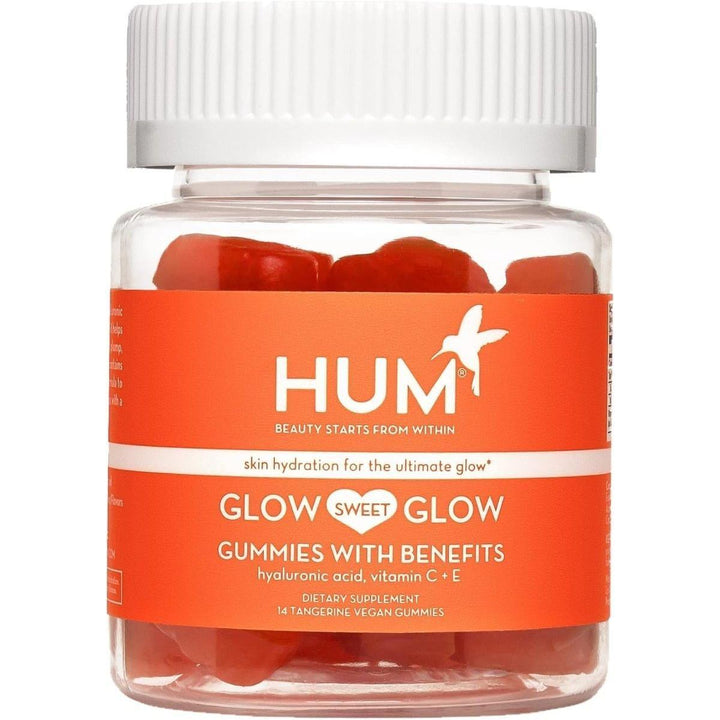 Hum Glow Sweet Glow Gummies 42 Gummies Your Tasty Ticket to Plump, Hydrated & Radiant Skin
