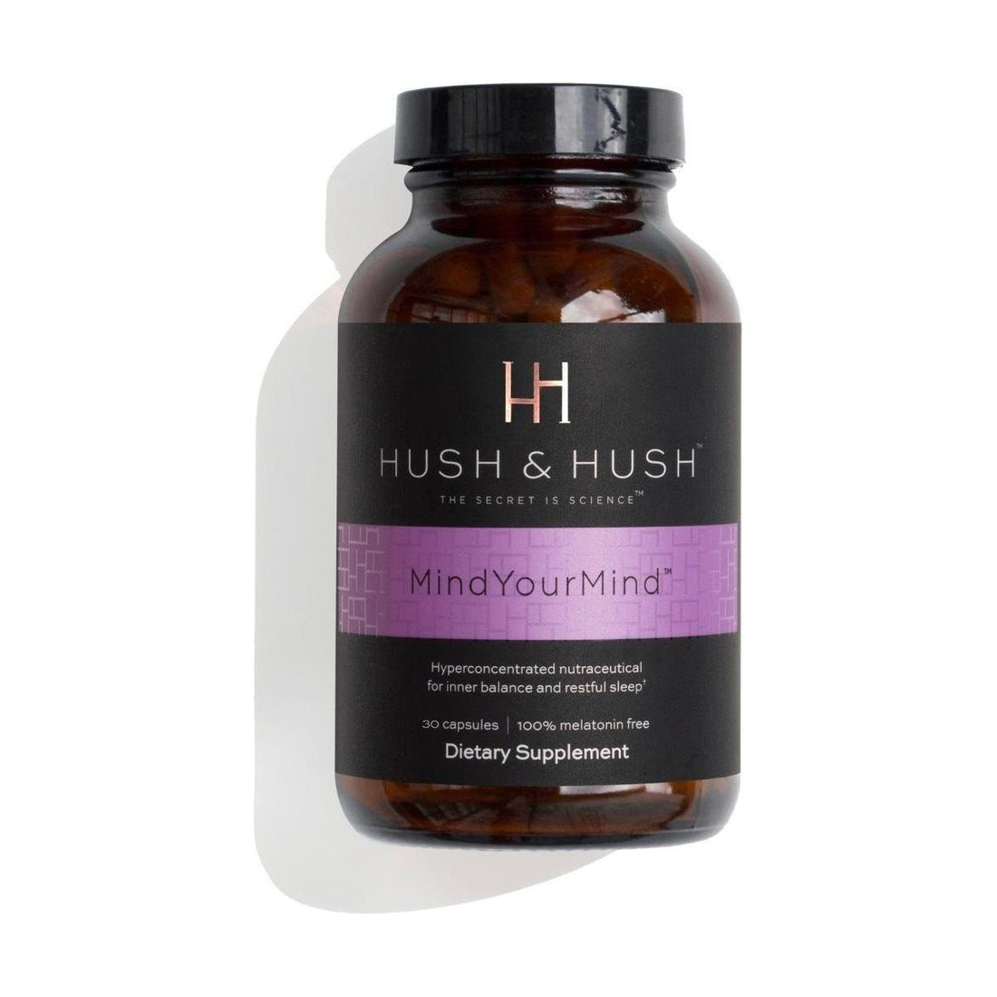 Hush & Hush MindYourMind 30 Capsules Your Nightly Ritual for a Calmer Mind & Deeper Sleep!