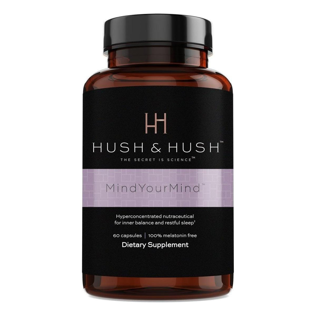 Hush & Hush MindYourMind Capsules | Stress Relief & Restful Sleep Supplement