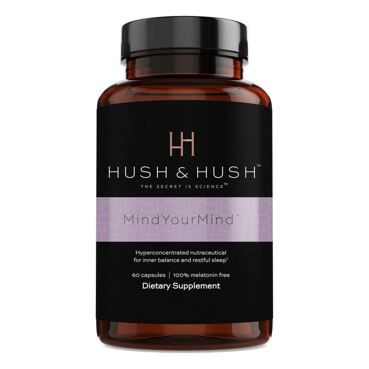 Hush & Hush MindYourMind Capsules | Stress Relief & Restful Sleep Supplement