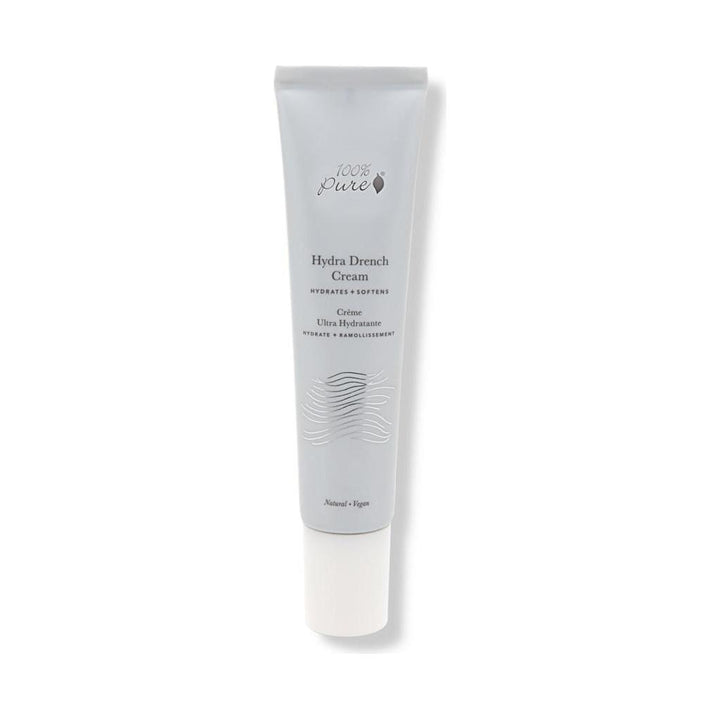 100% PURE Hydra Drench Cream - 50ml | Lightweight Chia Seed Moisturiser for Deep Hydration