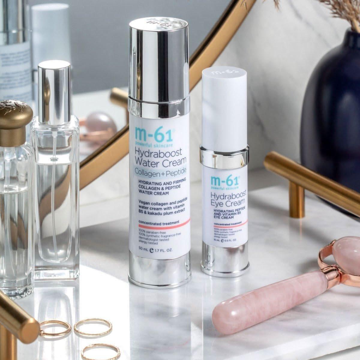 M-61 Hydraboost Collagen+Peptide Water Cream 50ml | Anti-Wrinkle Gel Cream with Vegan Collagen & Kakadu Plum M-61